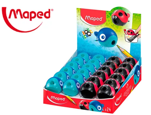 Apara Lapis Plastico Maped Croc Croc Easy 1 Uso com Deposito