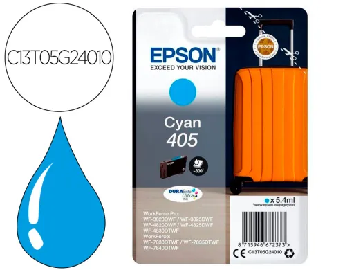 Tinteiro Epson 405 wf-3820dwf / wf-4820dwf / wf-7830dtwf / wf-7840dtwf Cian