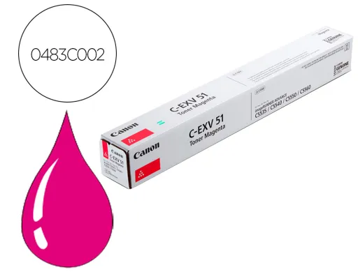 Toner Canon Exv51 Ir C5335 C5540 C55000 Magenta