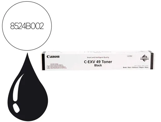 Toner Canon Exv49k Ir Advance C3325 C3330 Negro