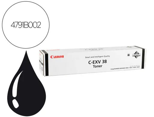 Toner Canon Exv38 Ir4045ir4051 Negro