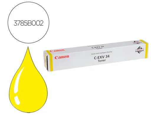 Toner Canon Exv34y / Irc2020 Irc2025 Amarelo