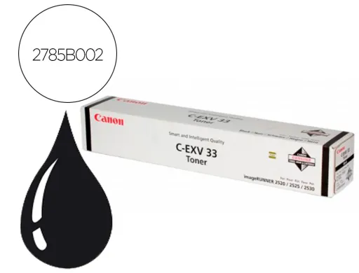 Toner Canon Exv33 Ir2520 Ir2525 Ir2530 Negro