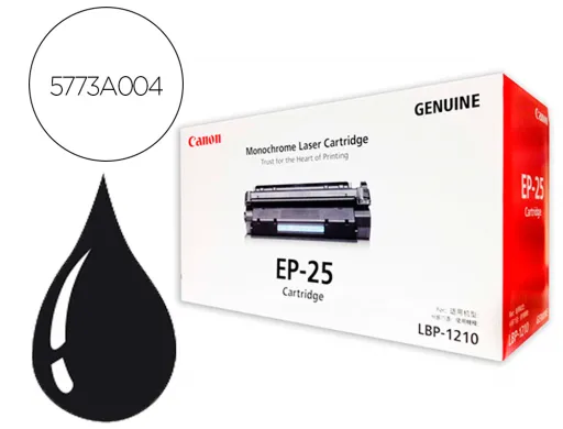 Toner Canon Ep25 Lbp1210 Negro