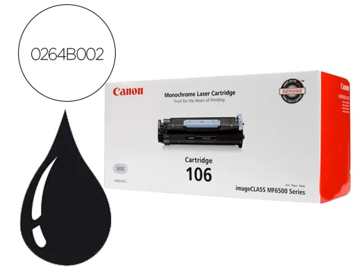 Toner Canon 706 Mf6530 Mf6540 Mf6550 Mf6560 Negro