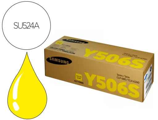 Toner HP Samsung Clp680nd Clx6260 Series Amarelo