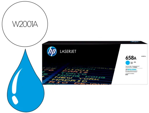 Toner Azul HP 658A