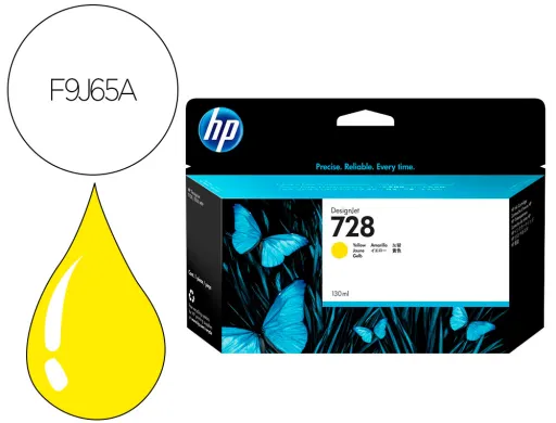 Tinteiro hp Designjet T730 Amarelo n 728/1000 Paginas