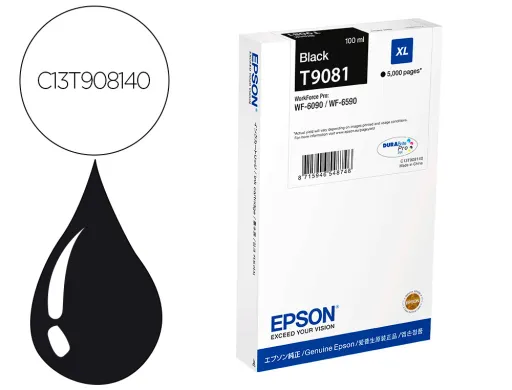 Tinteiro Epson wf-6590dwf/wf-6090dw Preto xl