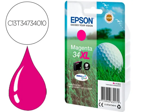 Tinteiro Magenta 34XL DURABrite Ultra Ink