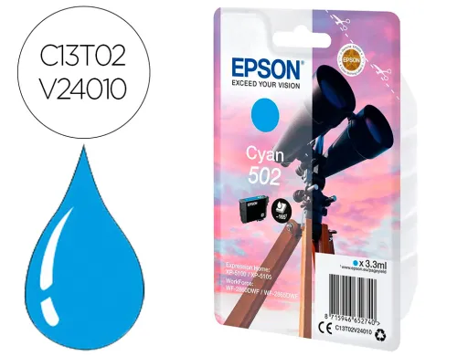 Tinteiro Epson Singlepack Ciano 502 Ink