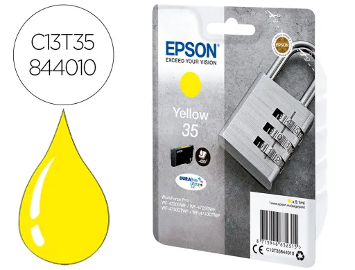 Tinteiro Epson  Amarelo 35 Durabrite Ultra Ink