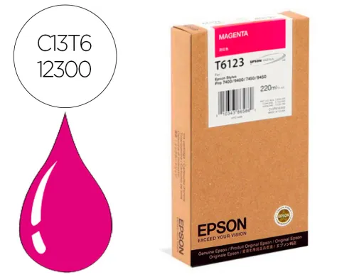 Tinteiro Epson Gf Stylus Photo 7450/9450/7400/9400 Magenta Alta Capacidad