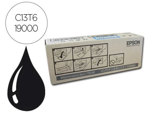 Tinteiro Epson Caixa Mantenimiento T619 sc-P5000 / Stylus Pro 4900 / Business Ink B300 / B500