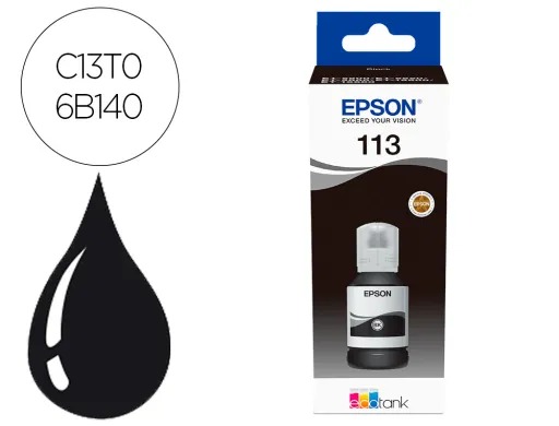 Tinta Epson Ecotank 113 Series Preto