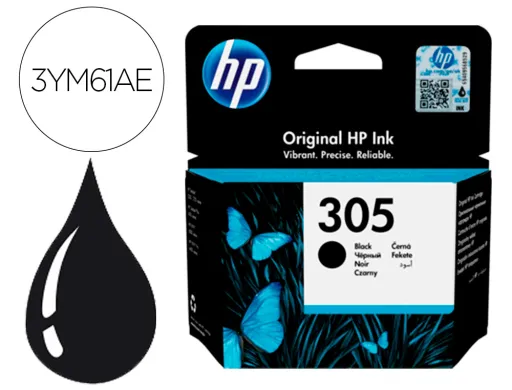 Tinteiro HP 305 Preto Original