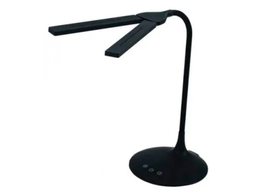 Candeeiro de Escritorio Archivo 2000 Sem Fios Recargavel LED 6w Abs Cor Preto 180x340x360 mm