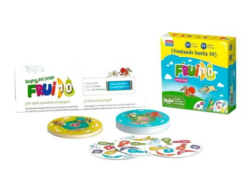 Jogo Educativo Falomir Fruit10 Contar Ate 10