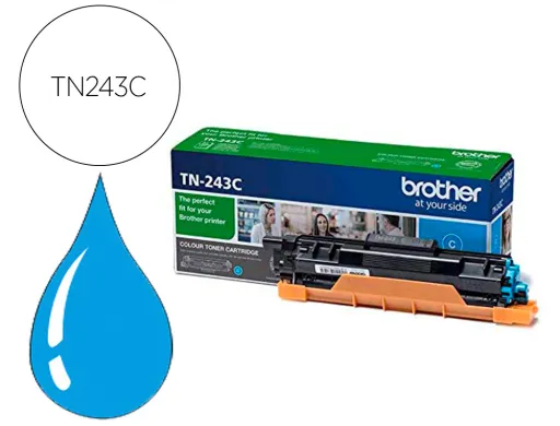 Toner Brother Tn243c Dcp-L3510cdw / Hl- L3270cdw / Mfc-L3710cw Ciano 1000 Páginas