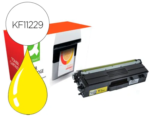 Toner Compativel Q-Connect Brother Tn910y hl-L9310 Amarelo 9000 Páginas