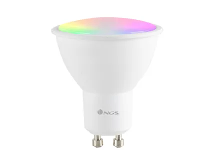 Lâmpada Ngs Bulb Wifi LED Gleam 510c Halogena Cores 5w 460 Lumens Base Gu10 Regulável em Intesidade