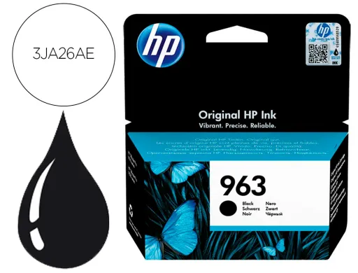 Tinteiro HP 963 Officejet Pro 9010 / 9020 / 9022 / 9023 / 9025 Preto 1000 Páginas