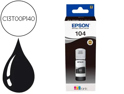 Tinta Epson Ecotank 104 et-2710 / 2711 / 2712 / 2720 / 2726 / 4700 Preto 4500 Pag