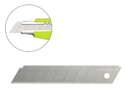 Recarga Q-Connect Faca Cerámica Blister de 5 Unidades para Faca Kf17106