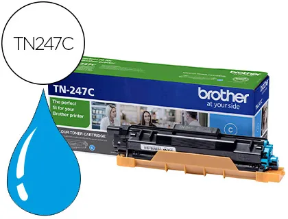 Toner Brother Tn247c Dcp-L3510cdw / hl-L3270cdw / Mfc-L3710cw Cian 2300 Paginas