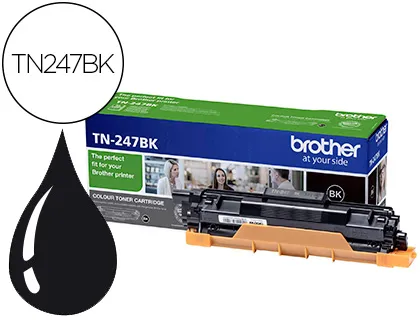 Toner Brother Tn247bk Dcp-L3510cdw / hl-L3270cdw / Mfc-L3710cw Preto 3000 Pag