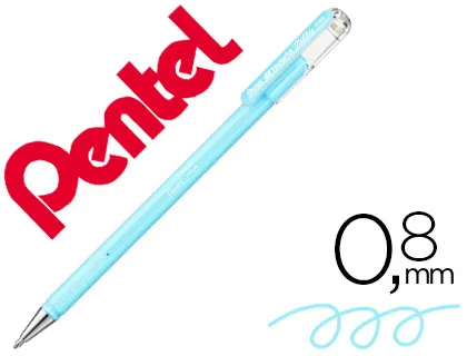 Caneta Pentel K108 Azul Pastel 0,8 mm