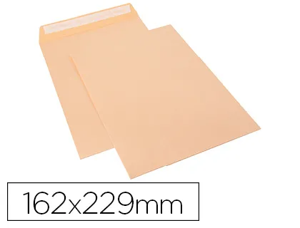 Envelope Sam Bolsa Celulosa Chamoix 85 gr Tira de Silicone 162x229 mm Tira Silicone Caixa 250 Unidades