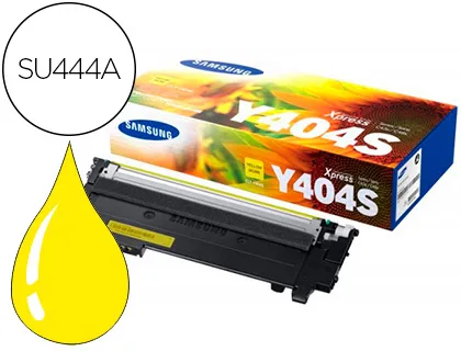 Toner Samsung Clt 404 para sl-C430/C480 Amarelo 1000 Páginas