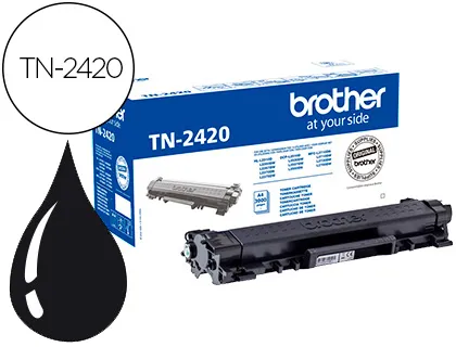 Toner Brother tn-2420 para Dcp-L2510/ 2530 / 2550 / hl-L2375 Alta Capacidade Preto 3000 Pag