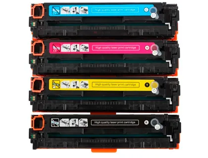 Toner Clover Compativel HP Laserjet Cp2020 / Cp2025 Multipack Preto / Amarelo / Ciano / Magenta