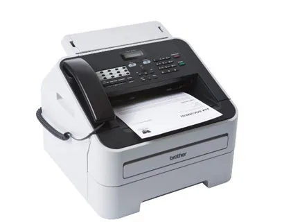 Fax Brother 2845 Laser Monocromo 20 Ppm Bandeja 250 Folhas 16 mb de Memoria 33600 Bps com Auricular Telefonico