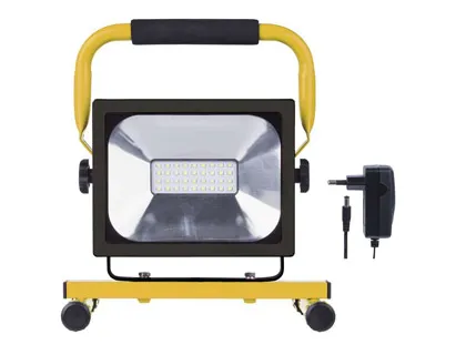 Foco Portatil Sunmatic LED Emos 160w 1500 Lumens 6500 Kelvink 2,5 Horas Bateria Li-Ion 4400mah Carregador e Adaptador I