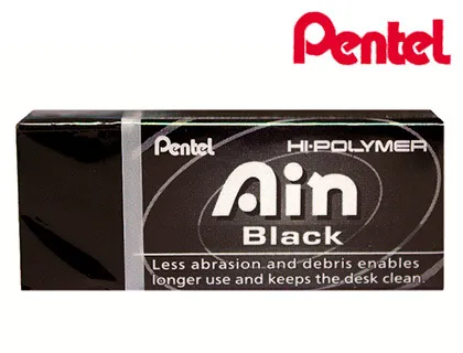 Borracha Preta Pentel Hi-Polymer Pequena