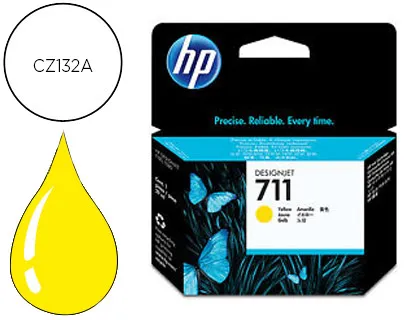 Tinteiro HP n.711 Amarelo 29 Ml Designjet T120 / T520