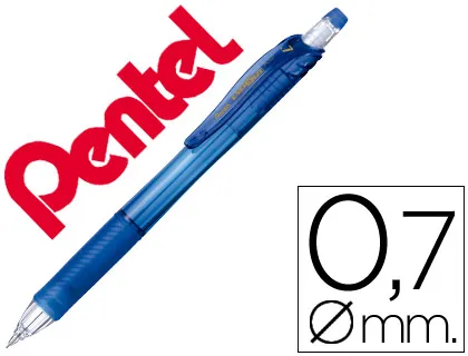 Lapiseira Pentel Energize X 0.7 mm -Azul