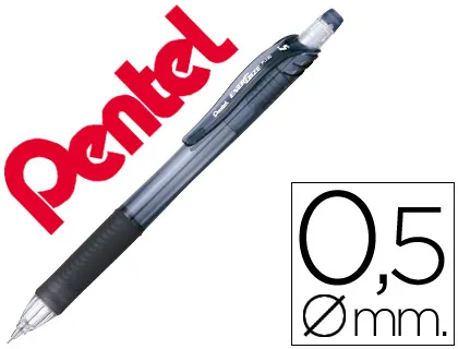 Lapiseira Pentel Energize X 0.5 mm -Preta