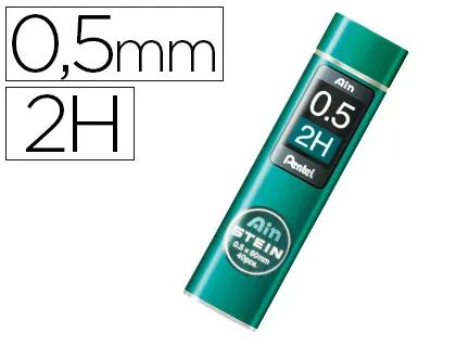 Minas Pentel Ain Stein 0.5 2h Estojo com 40 Minas