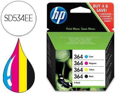 Tinteiro HP 3070a 3520 B8550 C53244/5380/63244/6380/510a D5460/B010a/109a/109d/f/209a C210a/c 5520/6520cor+Preto