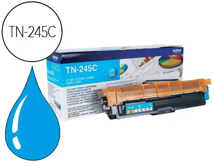 Toner Brother TN-245c Hl3140cw/3150cdw/3170cdw Dcp9020cdw Mfc9140cdn/9330cdw/9340cdw Cian -2200 Pag