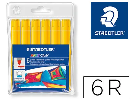 Marcador Staedtler Color Jumb o Traco 3 mm Unicolor Amarelo