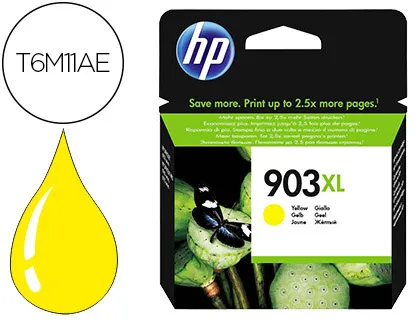 Tinteiro hp Jet 903 xl Officejet Pro 6960 / 6970 / 6974 Amarelo 825 Pag