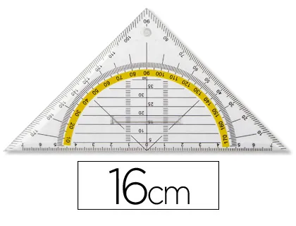 Aristo Geometria 16 cm Plástico Cristal com Pega Fixa