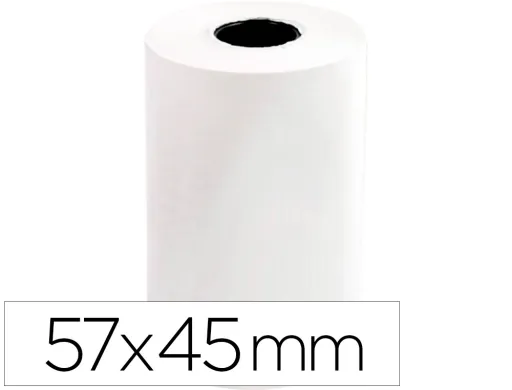 Rolo Termico para Impressora 57x45x11 mm 58 gr