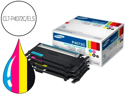 Toner Samsung Kit Cmyk Clp-320/325 Clx-3180/3185 Preto Magenta Ciano Amarelo