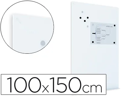 Quadro Branco Rocada com Sistema Ski Whiteboard 100x150 cm